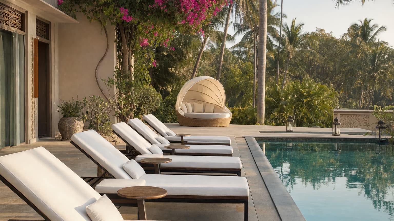 Poolside Furniture and Design Ideas for Indian Homes