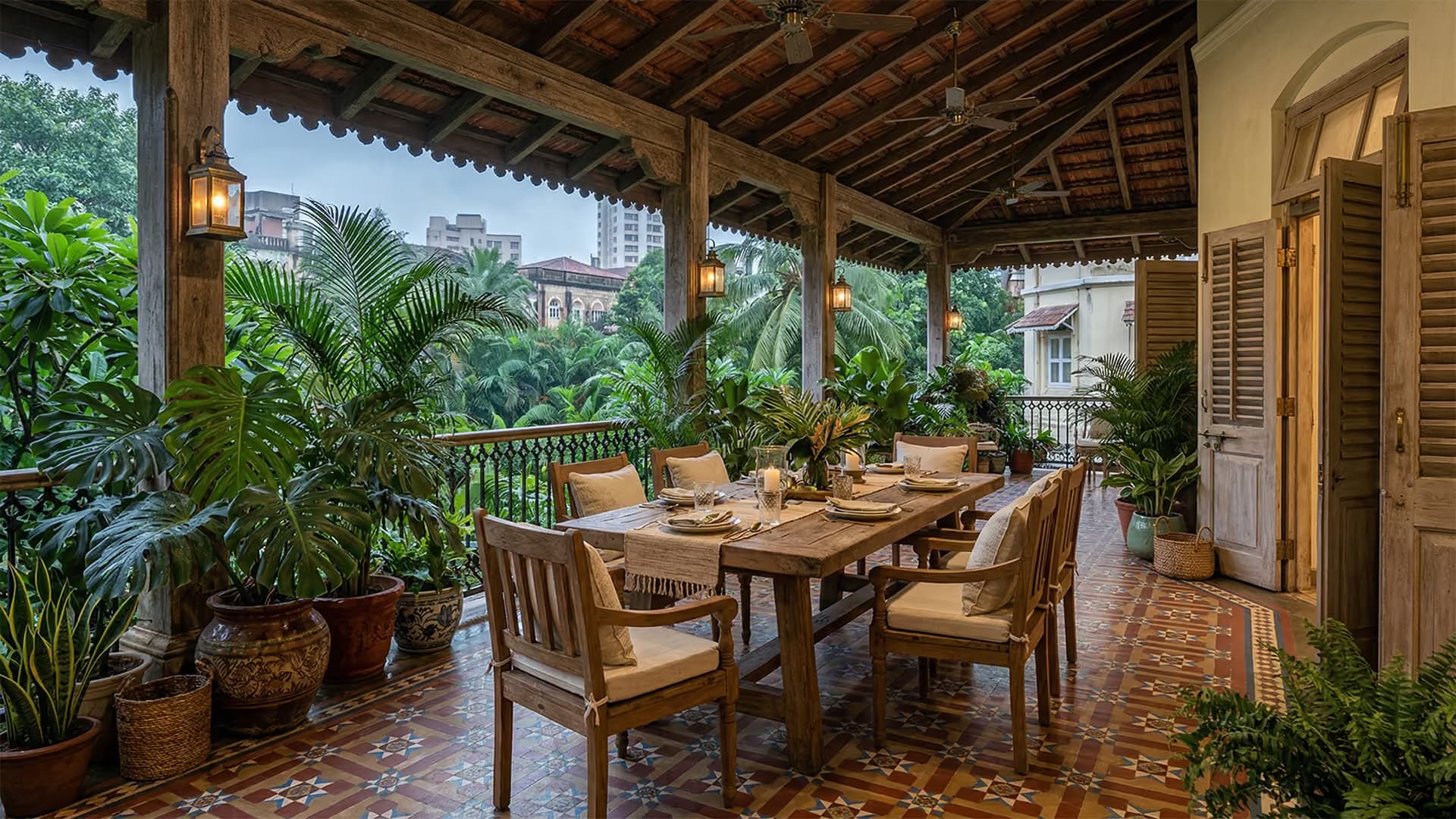 Mumbai Monsoon-Proof Outdoor Furniture: What Actually Survives Coastal Weather