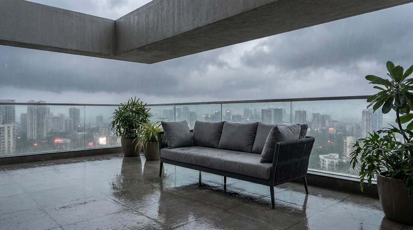 Monsoon-Proof Outdoor Furniture: What Actually Survives Indian Rains