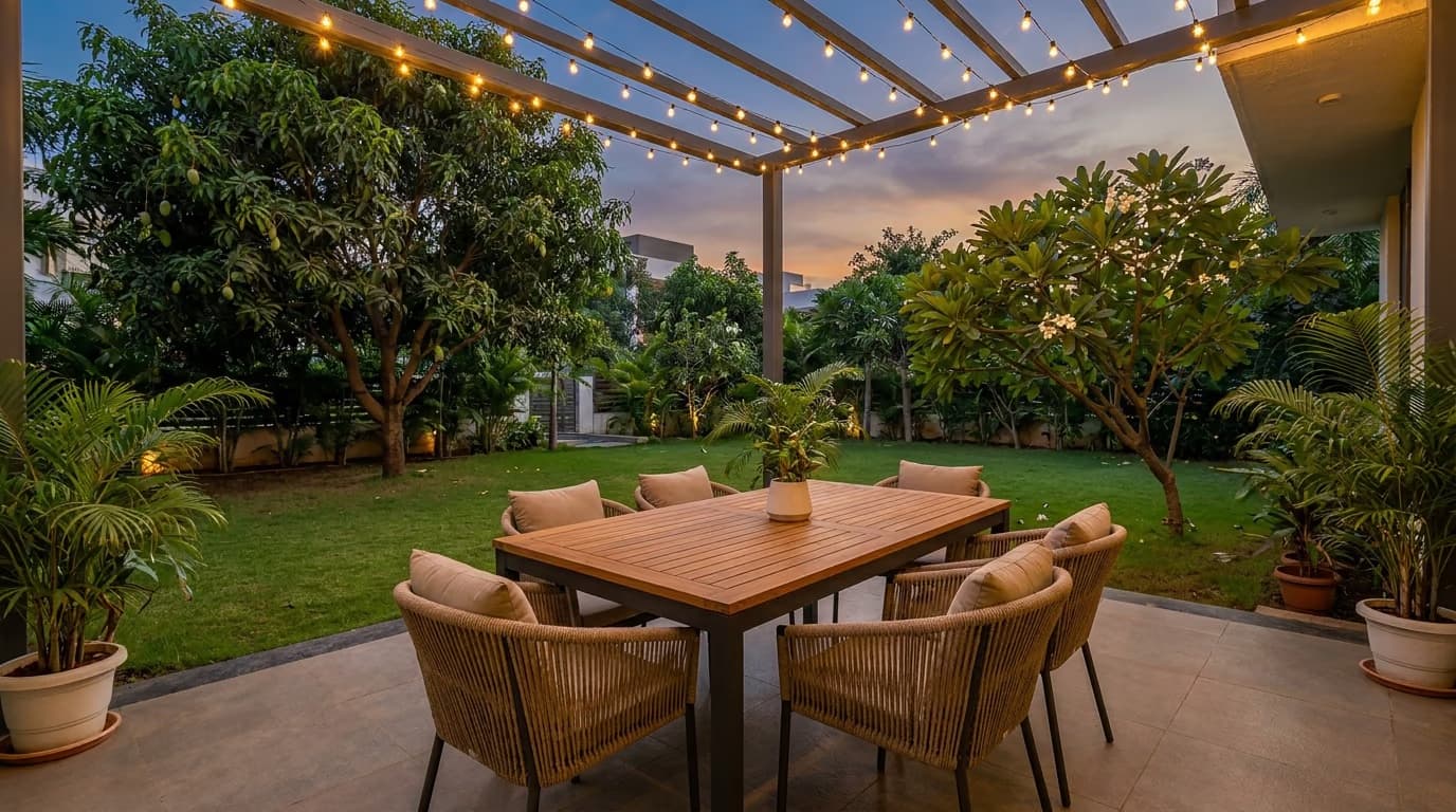 Outdoor Furniture in Pune: A Guide for Terraces, Balconies and Bungalow Gardens