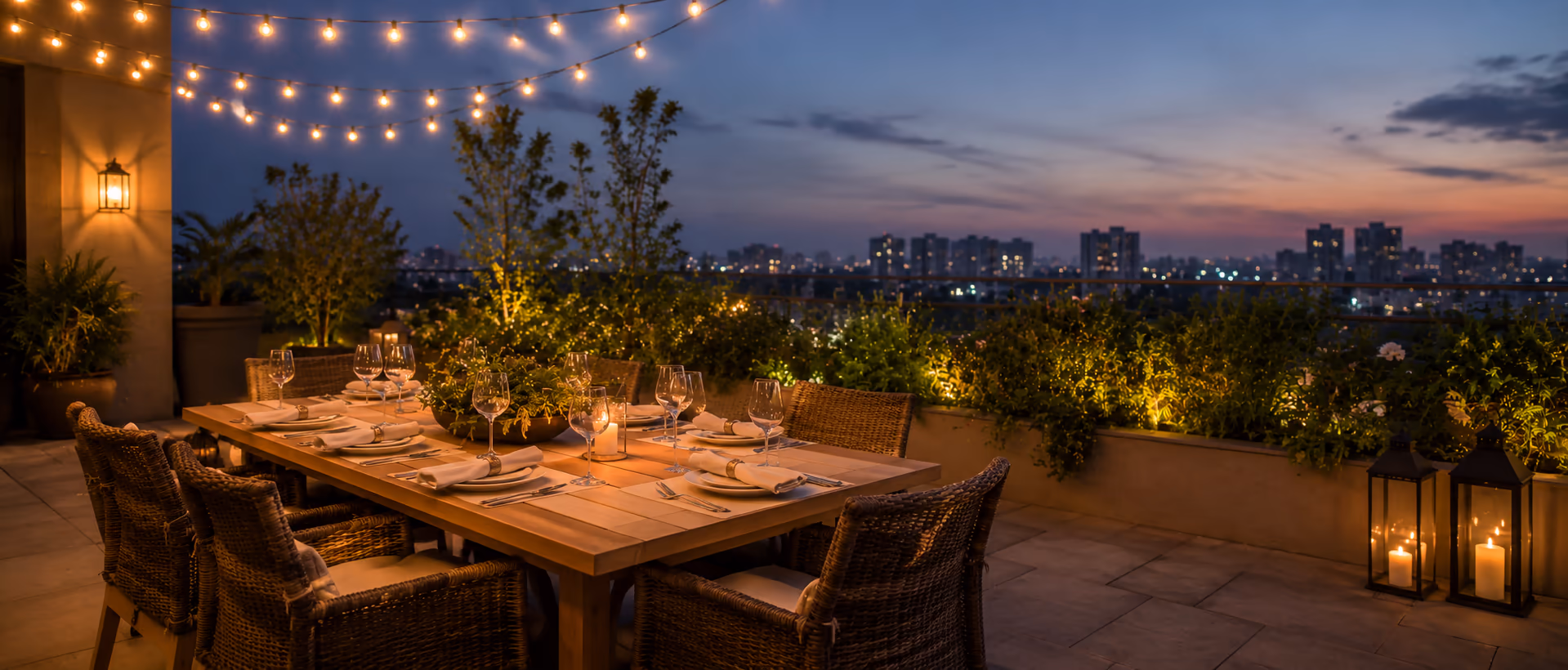 Outdoor Dining Sets Buying Guide for Indian Homes: Types, Sizes & Selection