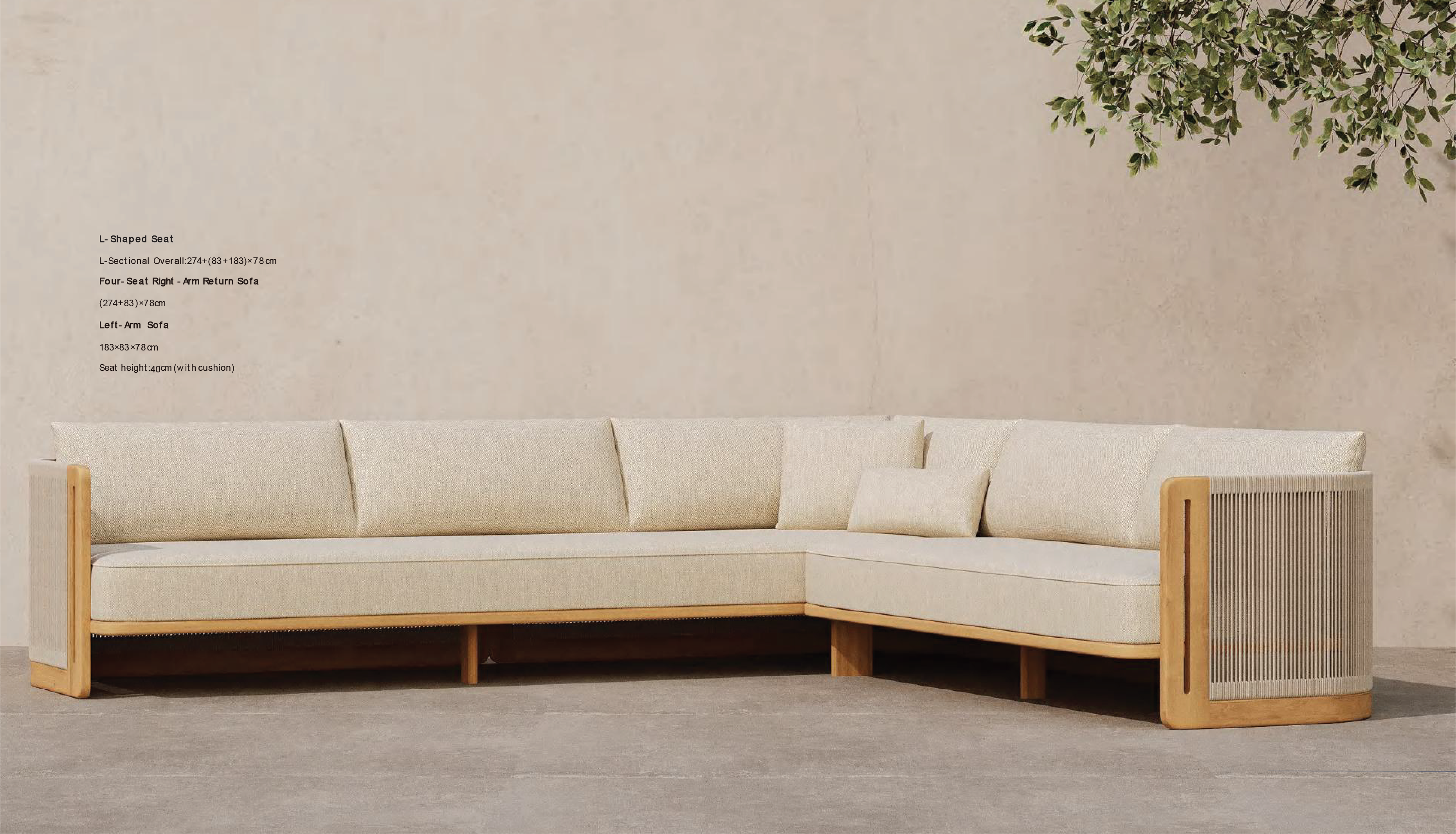 L-Sectional Sofa